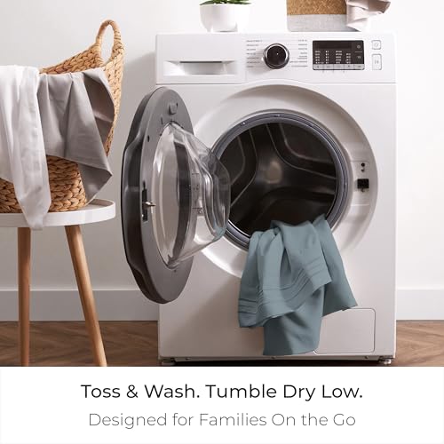 Iconic 4 Piece (1583 Spa Blue / Cal King - EXTRA DEEP pocket)