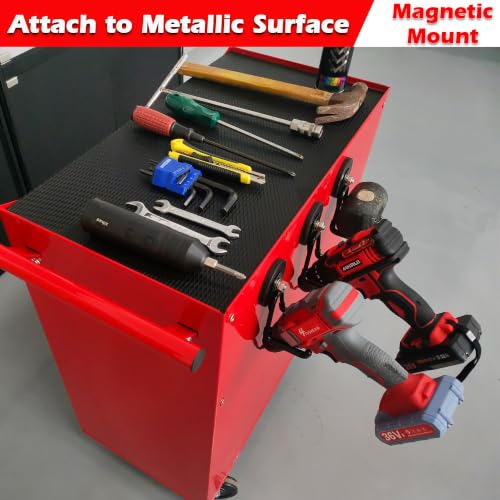 Powerful Magnetic Hooks (2.6in Magnet M Black Hooks 4PCS)