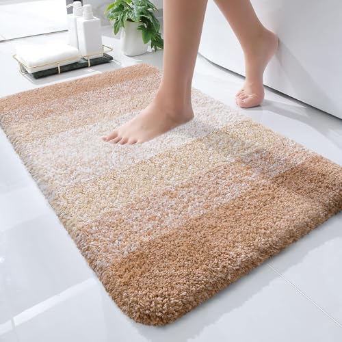 Small Bathroom Rugs 24x16 (24" X 16" / Beige)