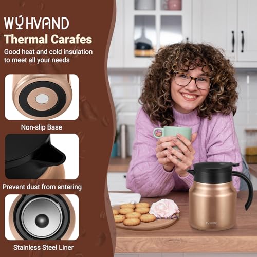 Small Insulated Coffee Carafe (Copper / 27 Ounces)