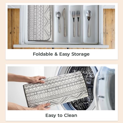 Dish Drying Mats 2 Pack (16''X18'' / Global Bohemian)