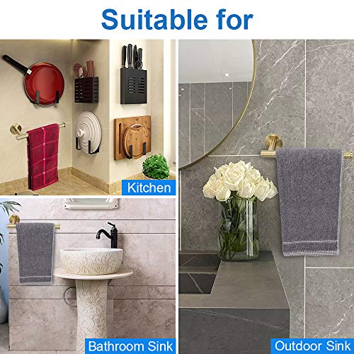 Hand Towel Holder (Gold / 9 In-Round)