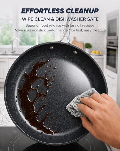 Essential Series 5PC Ceramic Cookware Set PFAS (Oyster)