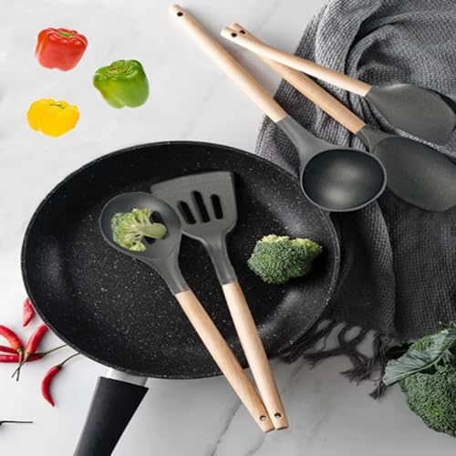 Non Stick Silicone Cooking Utensils Set (5 Count)