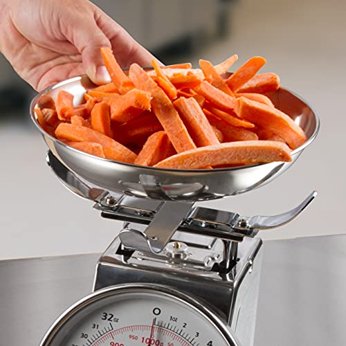 Escali Promzr Mechanical Dial Scale with Bowl for Kitchens and Restaurants