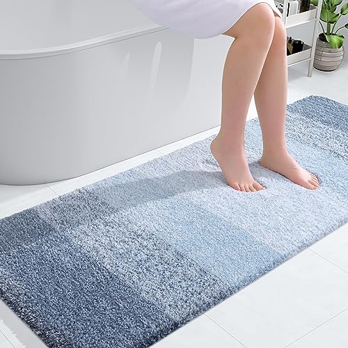 Bathroom Runner Rug 59x24 (59" X 24" / Blue)