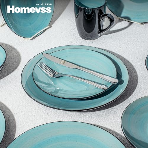 HomeVss Stoneware Sonoma Dinnerware Set