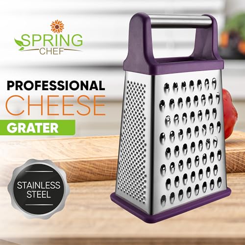 Stainless Steel XL Cheese Grater for Kitchen