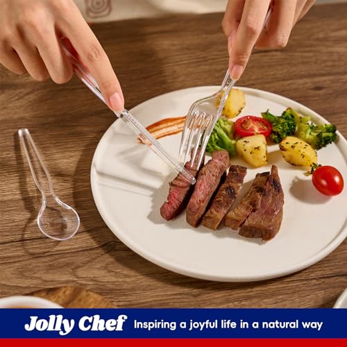 300 Count Clear Plastic Silverware (Clear / Cutlery)