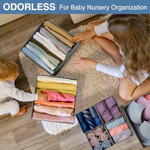 Drawer Organizer Clothes 24 Pack (24 Count)