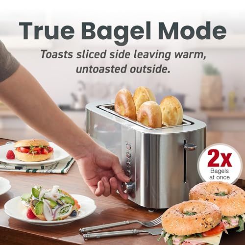 4 Slice Long Slot Toaster