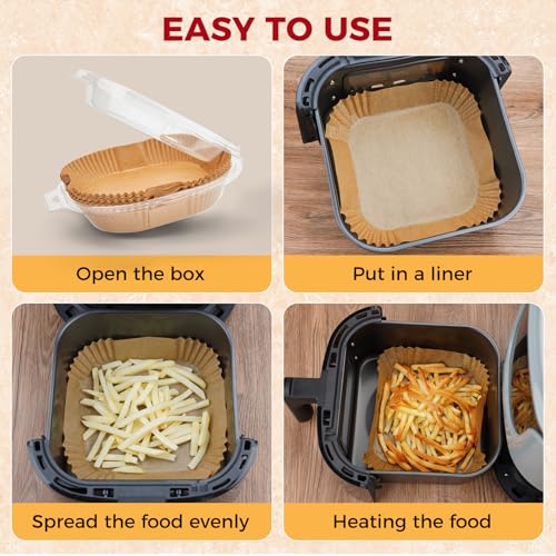 Air Fryer Liners Disposable (100 Count)