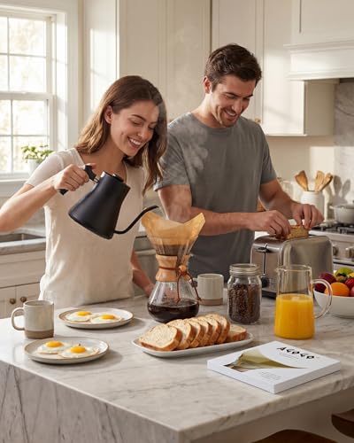 Pour Over Coffee Maker Set (Classic Shape / 34 Ounces)