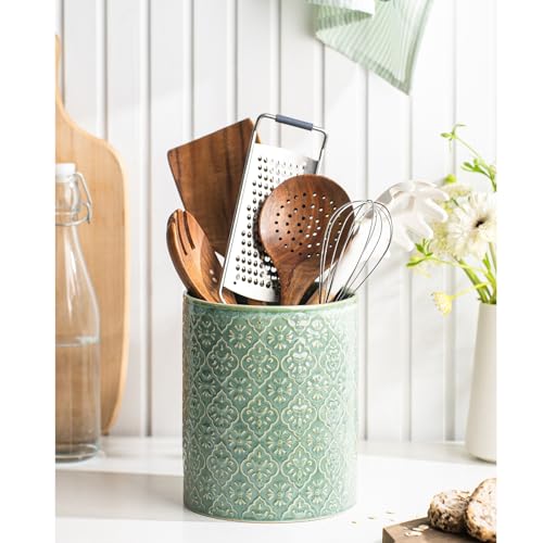 Kitchen Utensil Holder (Forest Green)
