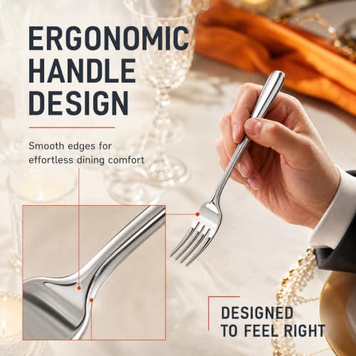 Silverware Set for 12 (60 Pieces)