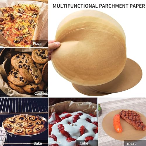 300 Pcs Round Baking Parchment Paper