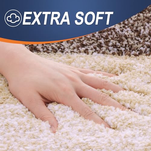 Bathroom Runner Rug 47x17 (47" X 17" / Brown)