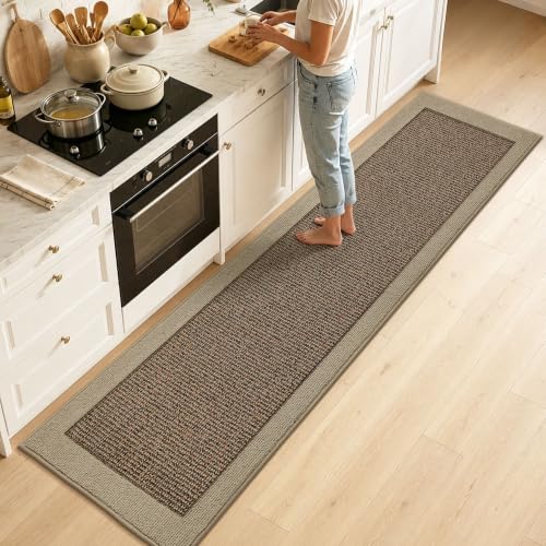 Kitchen Runner Rug 31"x120" (Taupe / 31" X 120" (Rectangular))