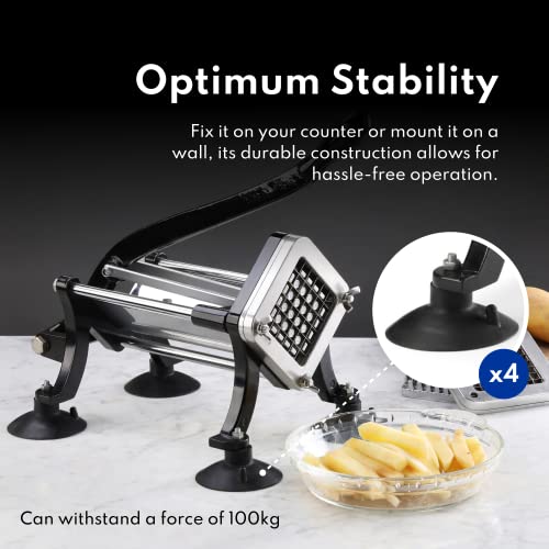 43204 Commercial Grade French Fry Cutter with Suction Feet