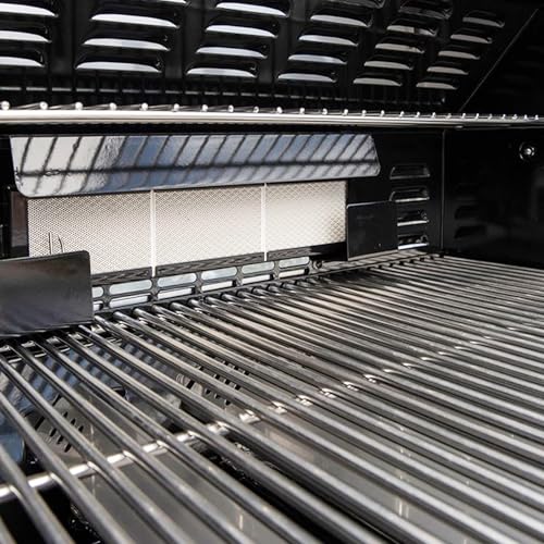 18 13 16" 7MM Solid Stainless Steel Cooking Grates Replacement Parts for Kitchen Aid 720 (18 13/16" x 10 1/2"（720-0826E）)