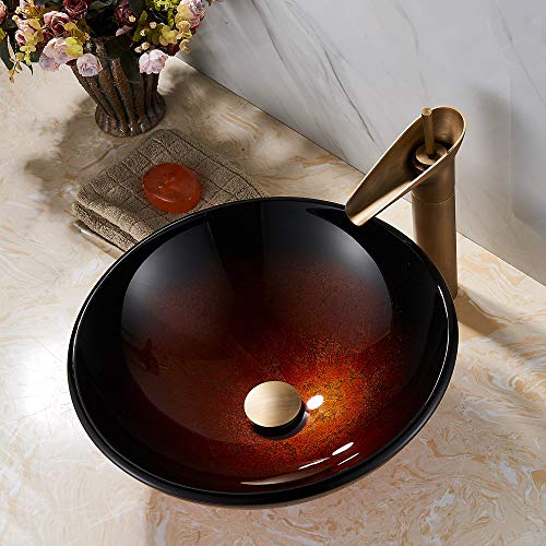 Antique Brass Pop UP Drain (Without Overflow / Antique Brass)
