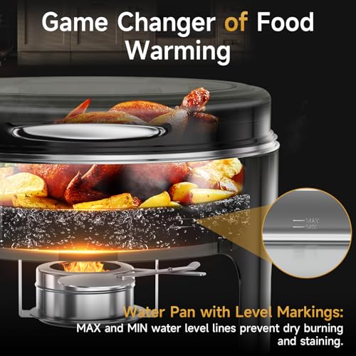 Chafing Dishes for Buffet (Black)