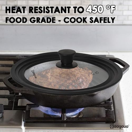 Universal Pan Lids (Black / 11''-12''-13'')