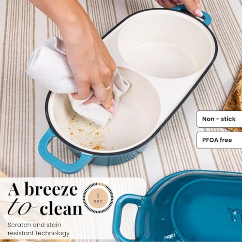 Dutch Oven For Sourdough Bread Baking (Light Blue)