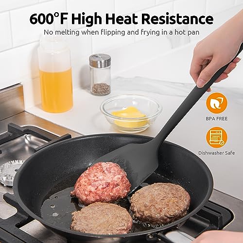Silicone Turner Spatula Set of 2 (2 Count)