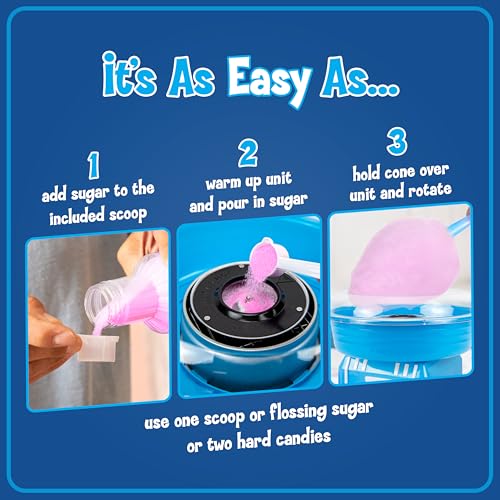 Kool Aid Cotton Candy Machine (Kool Blue)