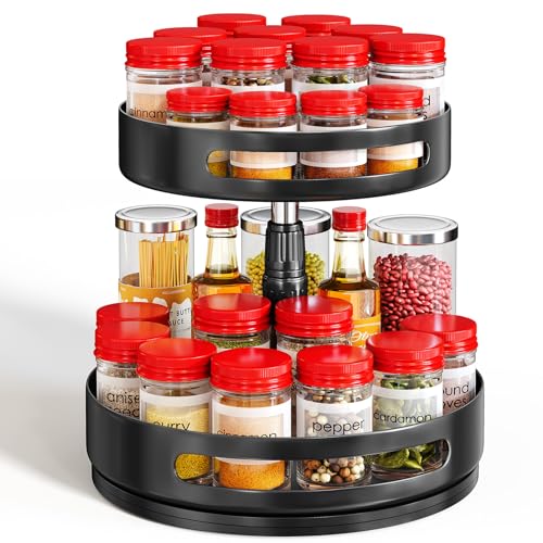 Lazy Susan Spice Rack Organizer for Cabinet