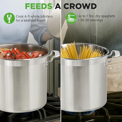 Stainless Steel Cookware Stock Pot