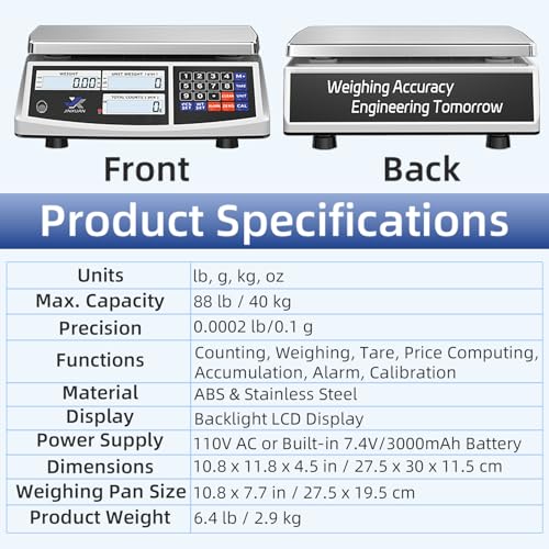 Industrial Counting Scale 40kg (40kg x 0.1g)