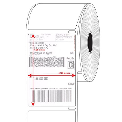 4" x 6" Compatible with Dymo® 4XL Postage Shipping Labels (1 PACK)