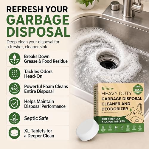 Dishwasher Cleaner + Garbage Disposal Cleaner (Dishwasher + Garbage Disposal Cleaner)
