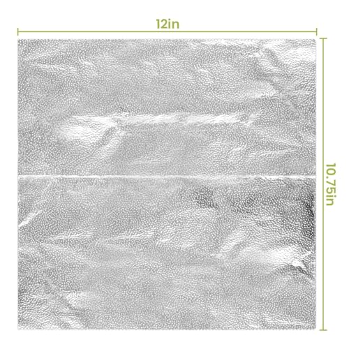 200 Pre Cut Aluminum Foil Sheets (200 Count)