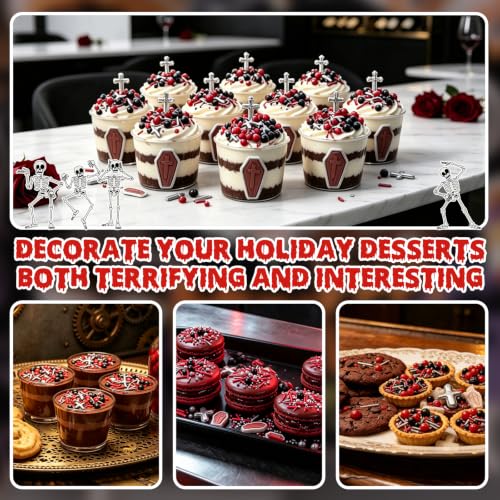 Halloween Edible Sprinkles (Red Black)