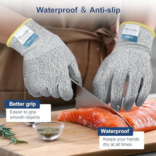 Level 5 Cut Resistant Gloves with Silicone Coating
