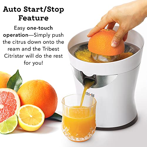CitriStar CS 1000 Electric Citrus Juicer with Stainless Steel Strainer and Spout