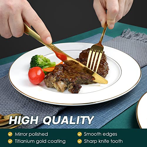 Gold Silverware Set (Gold | 24pcs)