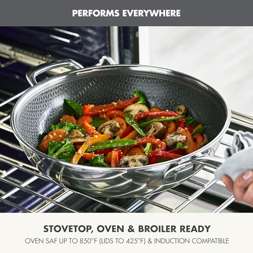 Spectra 12" Wok Pan with Lid (12" Wok Pan with Lid)