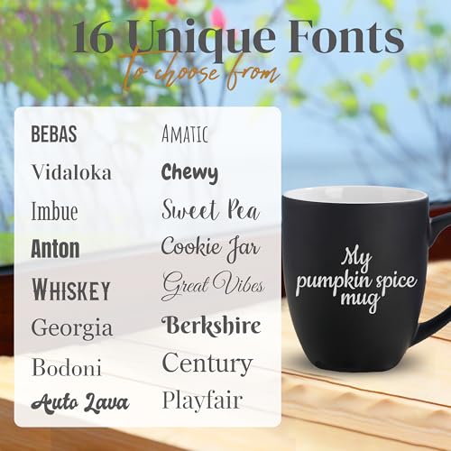 Personalized Coffee Mug (Custom Text / Coffee Mug)