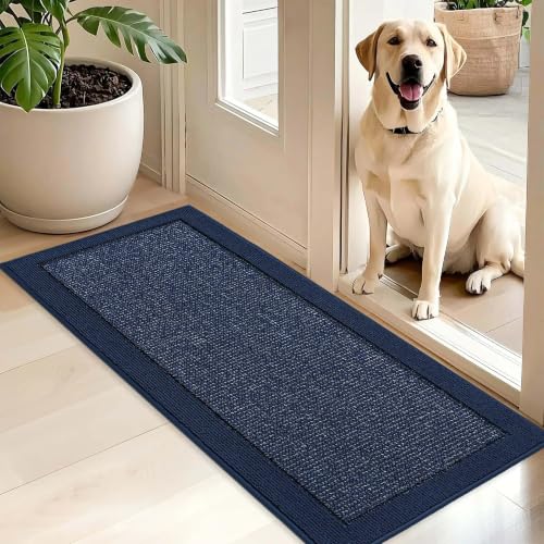 Indoor Door Mat 20" x 48" (Blue / 20" X 48" (Rectangular))