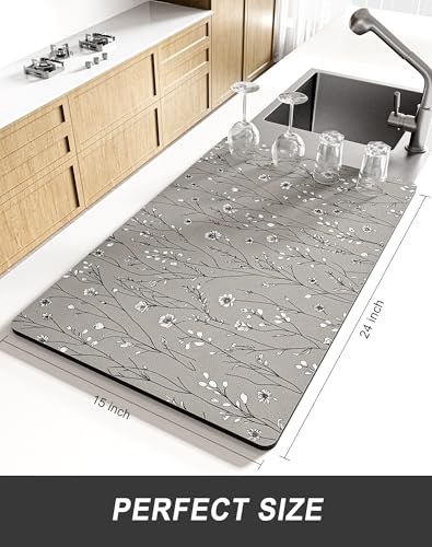 Dish Drying Mat for Kitchen Counter