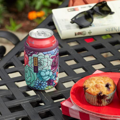 CanSok Sleeve for Beer & Soda Insulated Neoprene Cover (Cozy Knits / 12oz Can Sleeve)