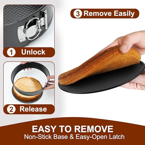 Springform Pan Set of 4 (4 Count)