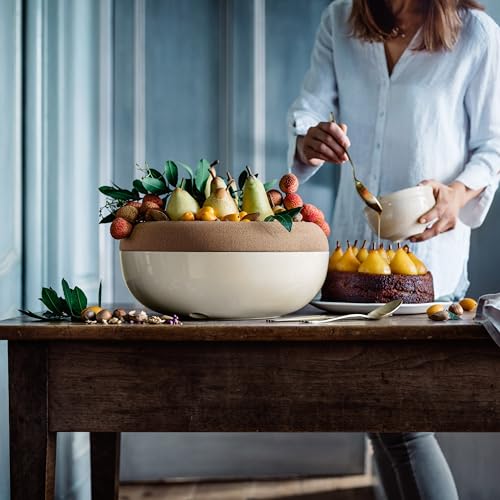 Large Food Storage Bowl (Clay / 14.1" Dia)