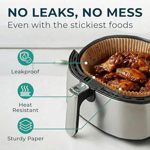 Cathy Yoder's Round Air Fryer Liners (8 inch - Round)