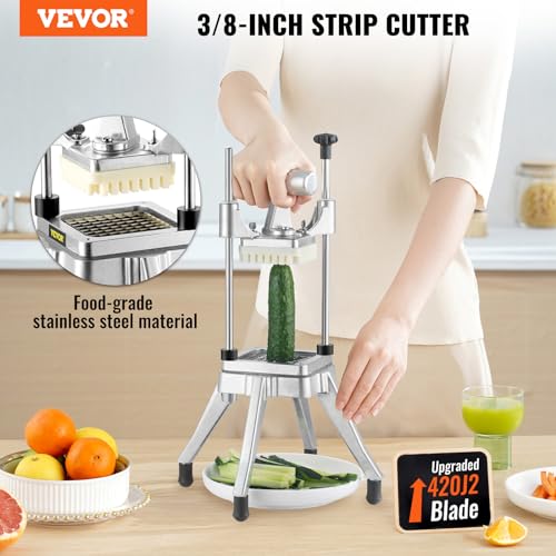 Commercial Vegetable Fruit Chopper 3 (Push style 3/8″)
