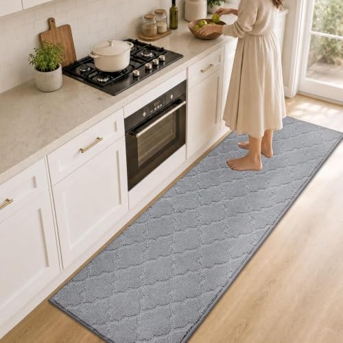 Kitchen Runner Rugs Non (Grey / 24"X 72")